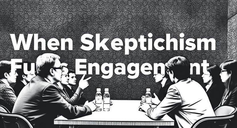 When Skepticism Fuels Engagement