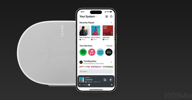 Prior to the troubles with its app, Sonos had an innovative concept for iPhone audio.